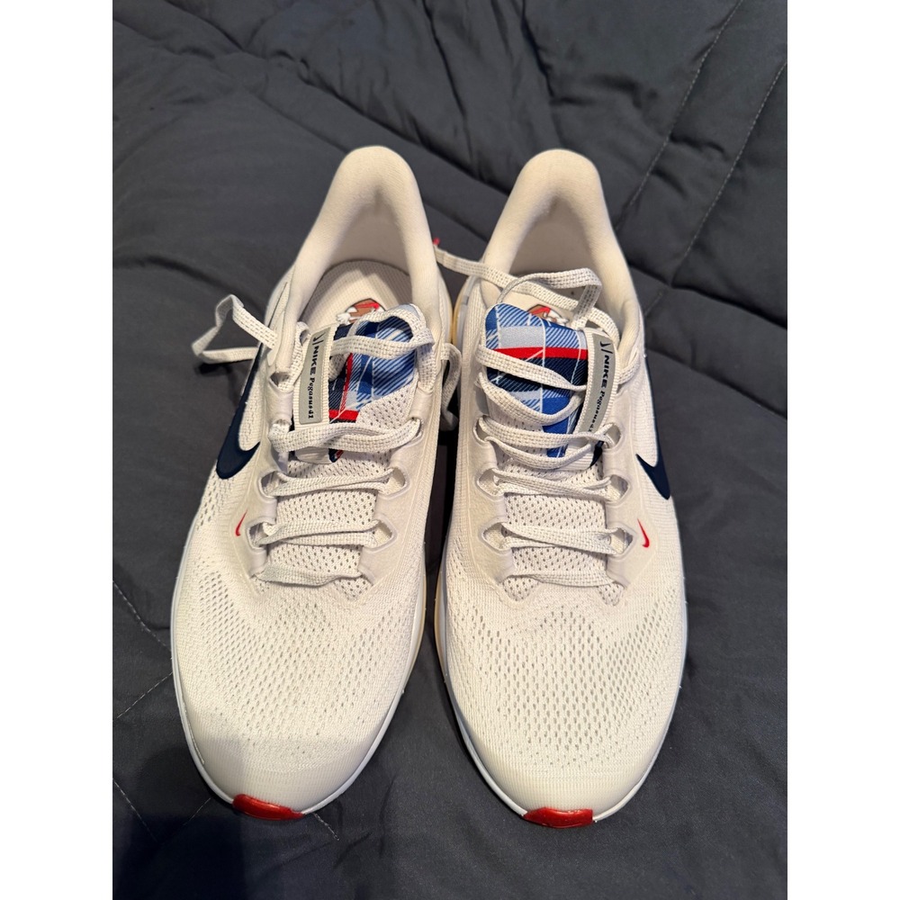 Nike Air Zoom Pegasus 40 GS White Plaid Character IH7334-140 Youth 6.5Y Shoes
